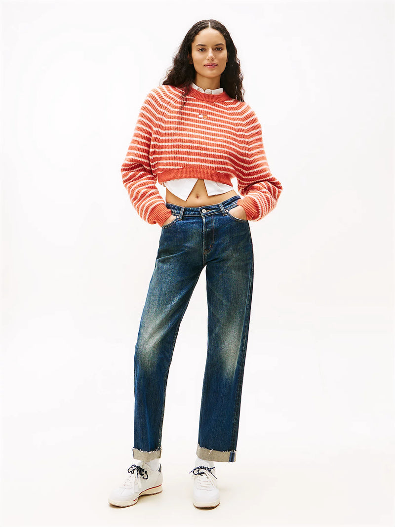Tommy Jeans Kira MidRise Slim Straight Jean