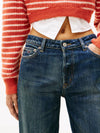 Tommy Jeans Kira MidRise Slim Straight Jean