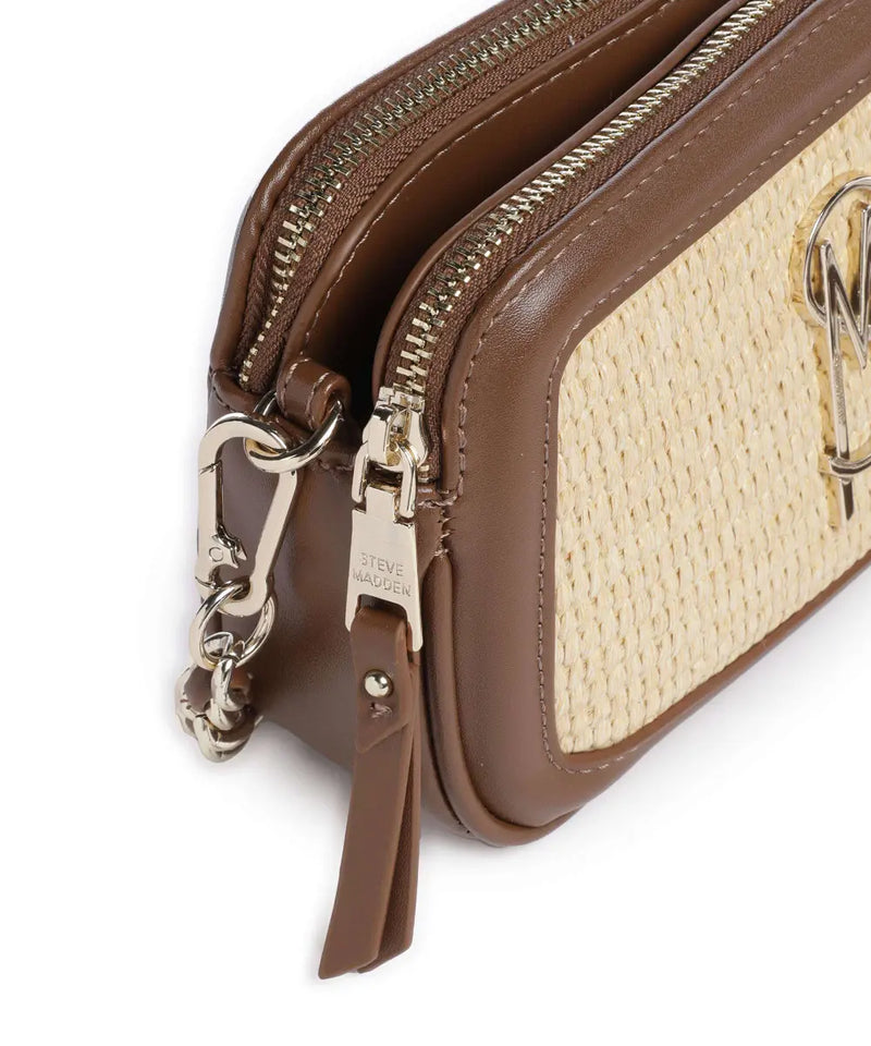 Steve Madden Raffia cross bag