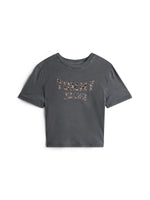 Tommy Jeans Boxy Leopard Varsity Tee