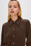 Rails Abbey Shirt - Espresso