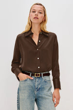 Rails Abbey Shirt - Espresso