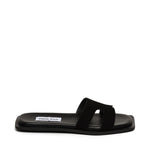 Steve Madden Sofia Suede Slide - Black