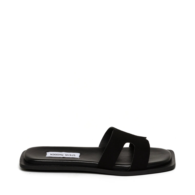 Steve Madden Sofia Suede Slide - Black
