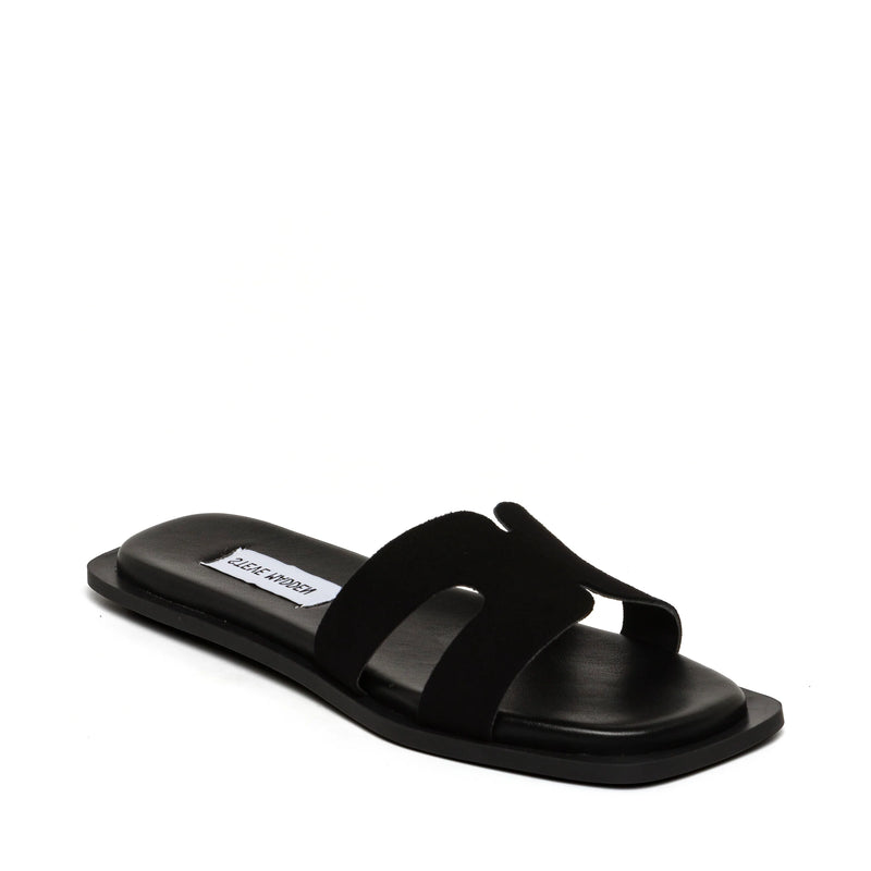 Steve Madden Sofia Suede Slide - Black