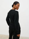 Pretty Lavish Kyle Fitted Knit Cardigan - Black