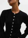 Pretty Lavish Kyle Fitted Knit Cardigan - Black
