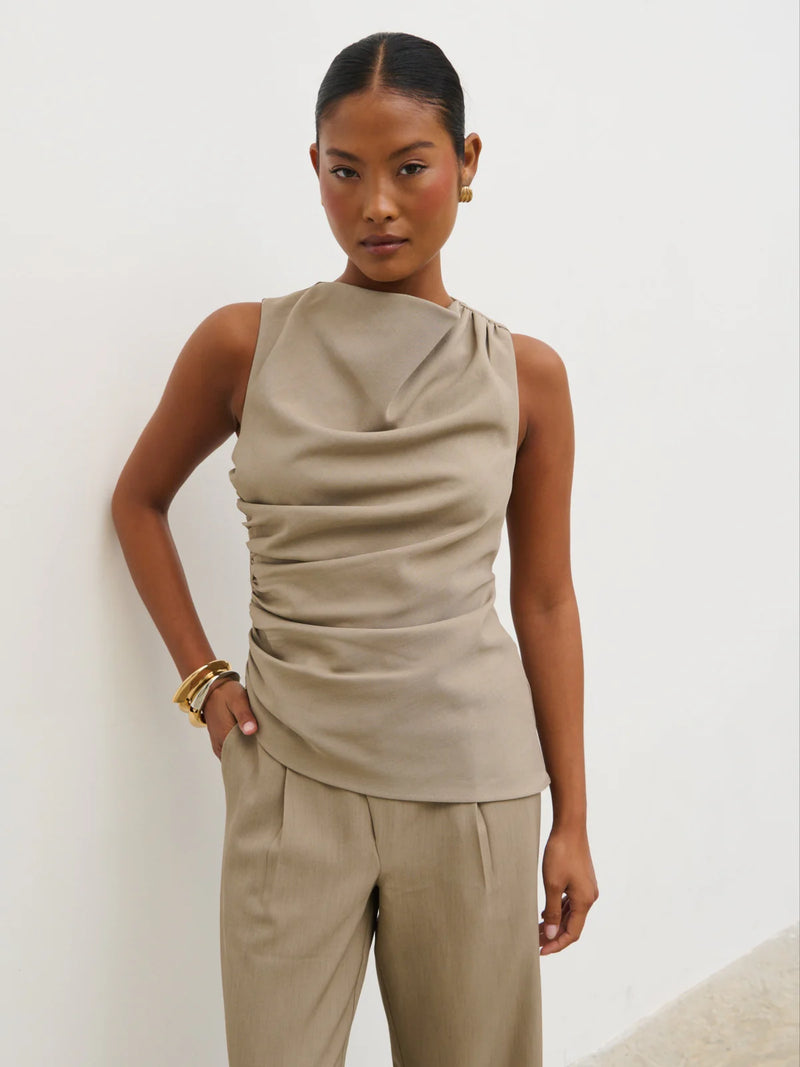 Pretty Lavish Maeve Ruched Top
