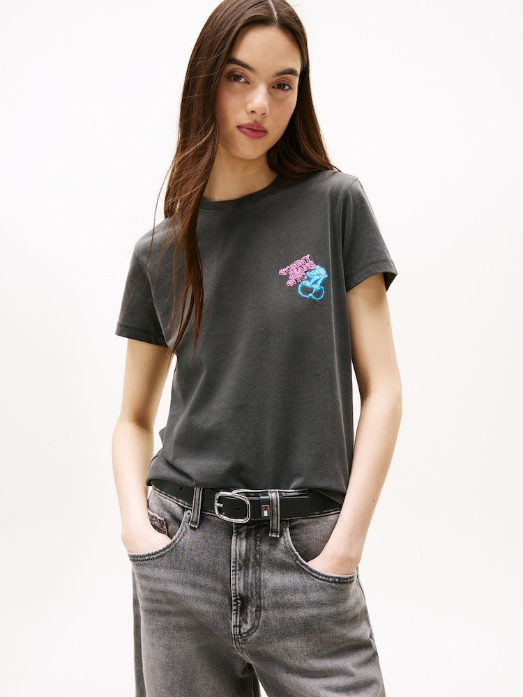 Tommy Jeans Relaxed Neon Logo Tee