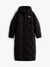 Tommy Jeans Water Repellant Longline Alaskan Puffer - Black