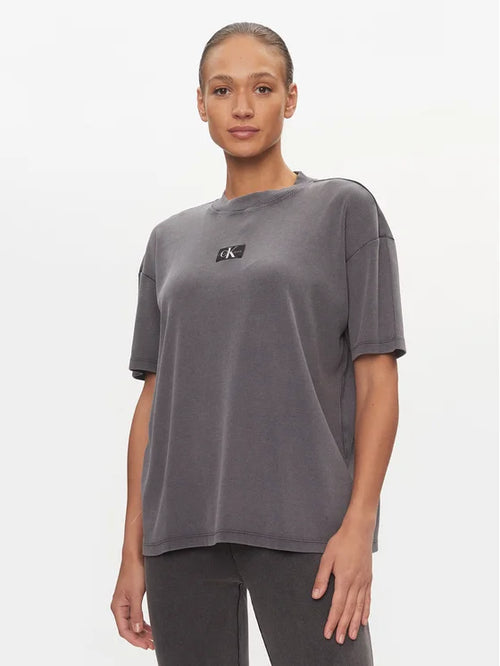 Calvin Klein Black Washed oversized t-shirt