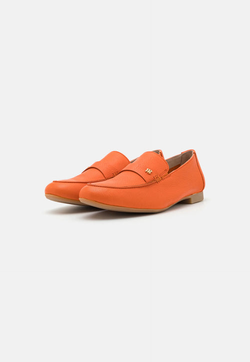 Paul Green Papaya Orange Leather Loafer