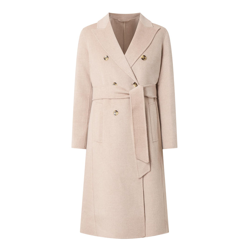 Marella Double Breasted Belted Coat - ARA
