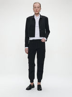 Jane Lushka Velda Blazer Brush Tech Jersey - Black