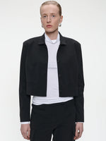 Jane Lushka Velda Blazer Brush Tech Jersey - Black