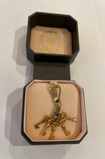 Juicy Couture gold key charm