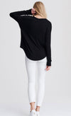 Rag & Bone the knit tee - black