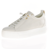 Paul Green mastercalf ivory  / gold trainer