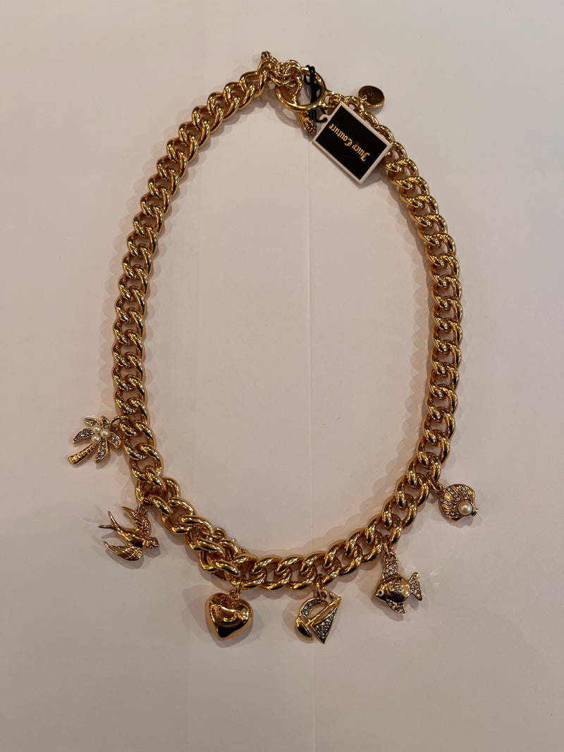Juicy Couture charm necklace
