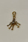 Juicy Couture gold key charm