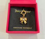 Juicy Couture golden bow charm